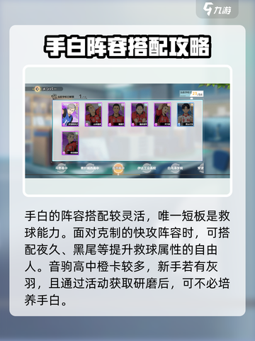 排球少年手游💥手白球彦超值培养攻略✨截图4