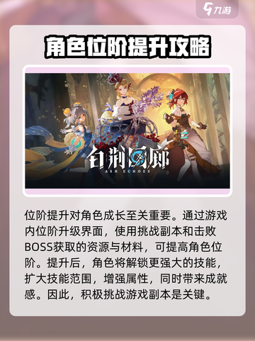 白荆回廊🔥角色升级攻略，萌新必看！💥截图5
