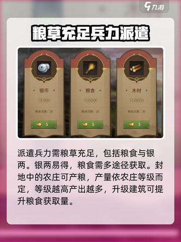 《朕的江山2》粮食爆棚获取秘籍💥截图2
