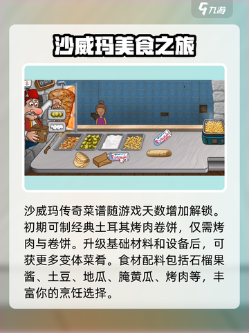 沙威玛传奇🔥游戏菜谱大曝光！吃货玩家必看💡截图2