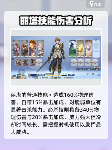 剑与骑士团🔥丽塔超强详细介绍来啦！截图4