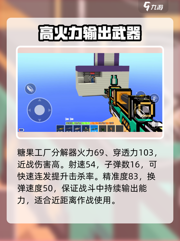 像素射击糖果工厂分解器厉害吗介绍截图2