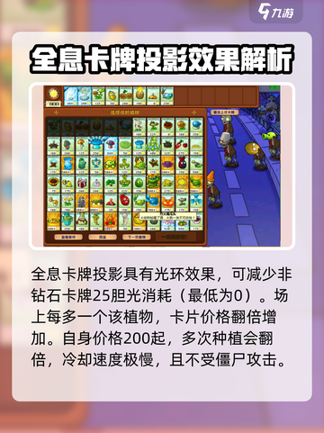 植物大战僵尸杂交版投影脑子怎么组合介绍截图3