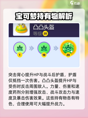 宝可梦大集结持有物介绍介绍截图5