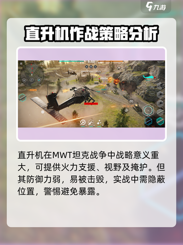 MWT坦克战争直升机怎么玩介绍截图4