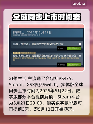 幻想生活i发售时间🔥游戏粉丝必看！🎉截图2
