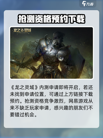 龙之灵域测试资格申请链接介绍截图2