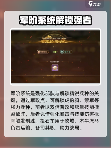 偃武军阶系统玩法🔥超详细攻略来了！🎮截图4