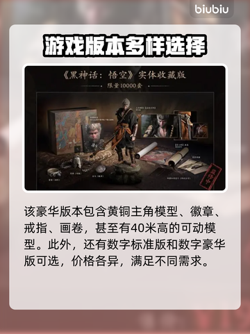 黑神话悟空🔥最贵版本曝光！你猜多少钱？截图3