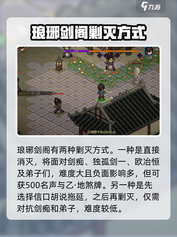 大侠立志传🔥剿灭琅琊剑阁超详细攻略来啦！截图2