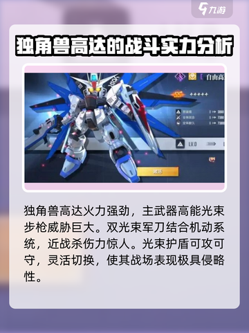 高达钢铁之诗独角兽高达厉害吗介绍截图2