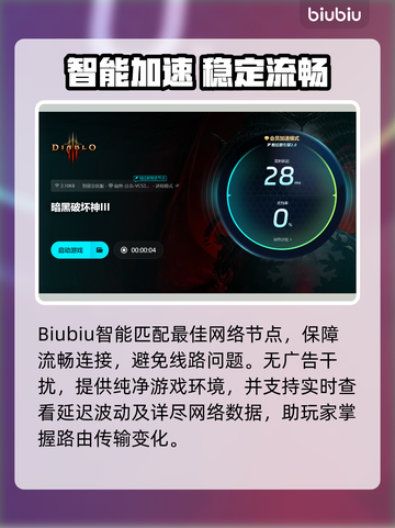 💥暗黑3国服延迟高？速看加速器推荐！截图4