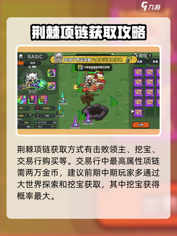 英勇之地荆棘项链怎么获得介绍截图4