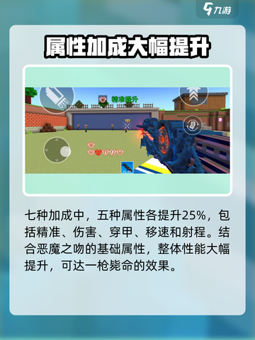 像素射击恶魔之吻🔥超强用法揭秘，玩转游戏就靠它！截图3