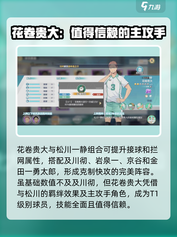 排球少年手游🔥花卷贵大球员超强解析来啦！💥截图4