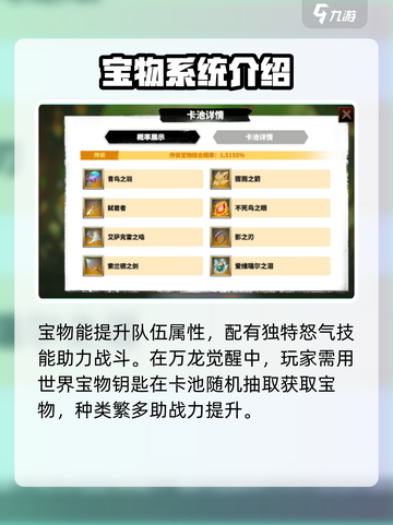 万龙觉醒卡池装备获取攻略介绍截图4