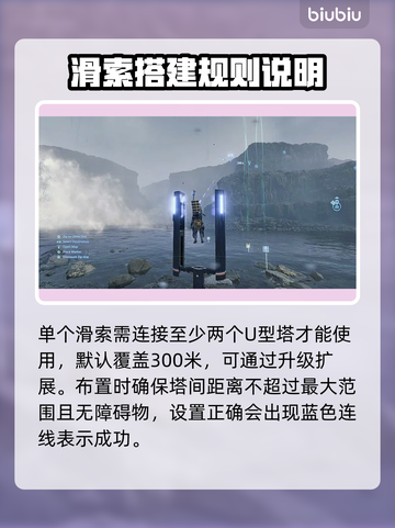 死亡搁浅2🔥滑索解锁方式大公开！速来👇截图4