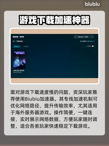 🎮全网公敌2新世界下载慢？速看解决妙招！截图3