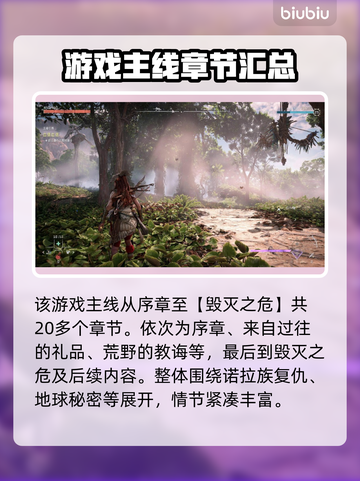 地平线零之曙光🔥主线任务全攻略🎉截图2