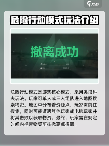 三角洲行动有哪些模式介绍截图4