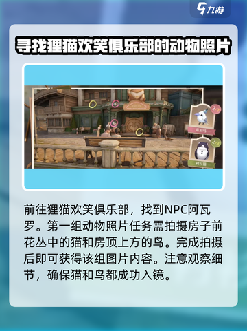 无限暖暖见照片调查怎么完成介绍截图3