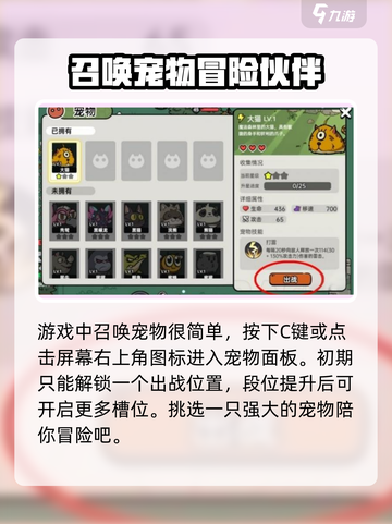 英勇之地🔥宠物驯养秘籍，快速上手🎉截图2