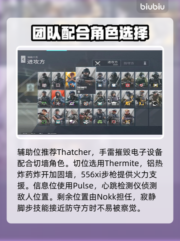 彩虹六号🔥最强进攻方干员推荐💥截图3