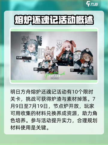 明日方舟🔥熔炉还魂记活动内容大揭秘！截图2