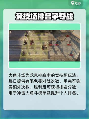 龙息神寂竞技场玩法介绍介绍截图2
