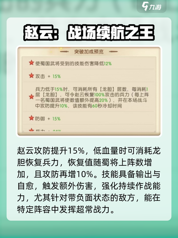 三国问鼎山河赵云技能🔥超强解析⚡截图4
