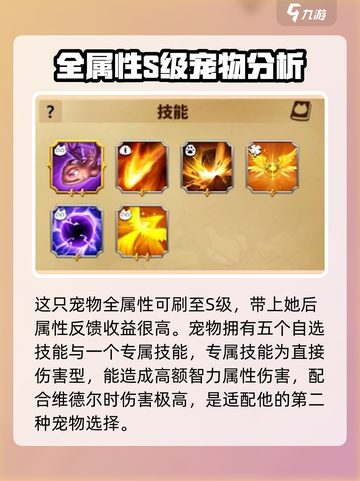万龙觉醒🔥维德尔宠物最强搭配🌟必看攻略！截图5