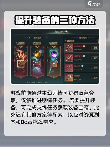 神魔大陆装备有哪些种类介绍截图3