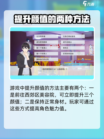 职场浮生记颜值如何提升介绍截图2