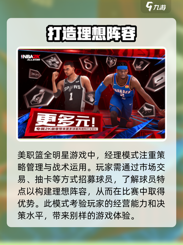 美职篮全明星有经理模式吗介绍截图2