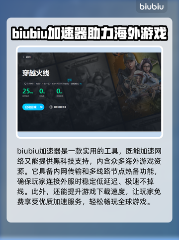 穿越火线卡顿？🔥用这款加速器秒杀延迟！截图5