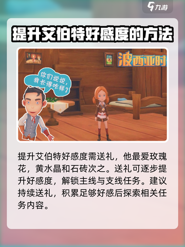 《波西亚时光》艾伯特好感度🔥极速提升秘籍🎉截图4