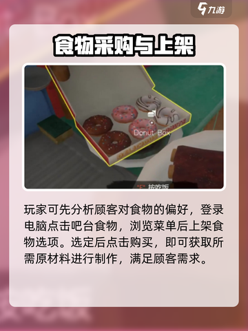 网吧模拟器2厨房怎么买材料介绍截图3