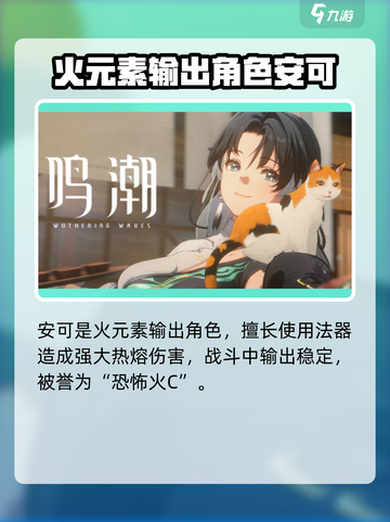 鸣潮⭐常驻五星角色大盘点！💥游戏党必看截图2