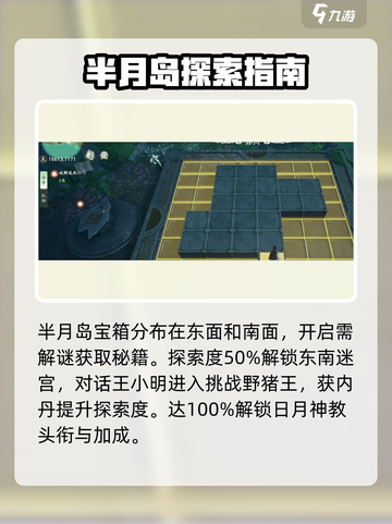 仙剑世界半月岛怎么过介绍截图3