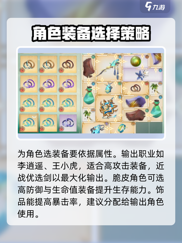 仙剑世界装备阵容搭配介绍截图4