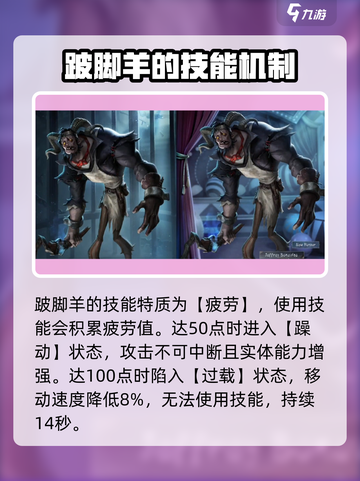 第五人格：跛脚羊技能大曝光，🔥助你轻松上分！截图2