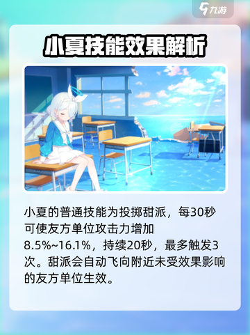 蔚蓝档案🔥夏基专武超详细解析来啦！✨截图3