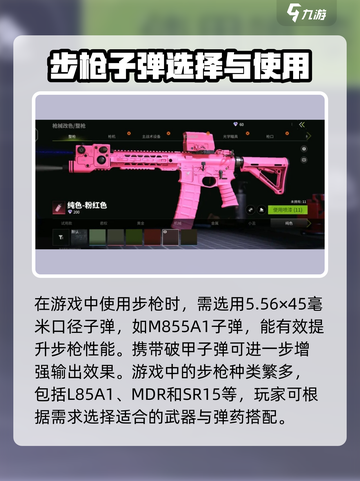 萤火突击步枪子弹选对了吗？🔥绝地求生必看攻略！截图2