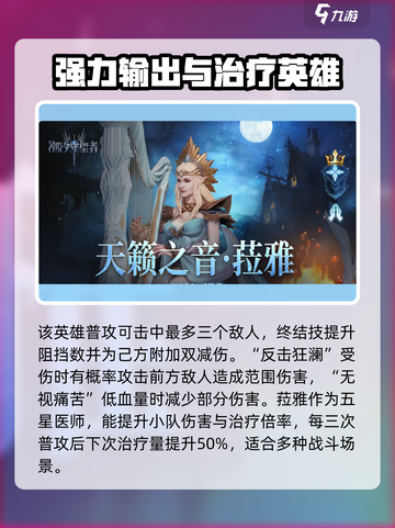 潮汐守望者最强🎉英雄推荐，玩游戏必看！截图5