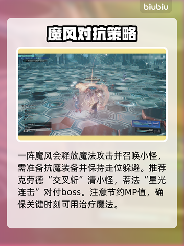 最终幻想7重生一阵魔风🔥通关攻略来啦！截图2