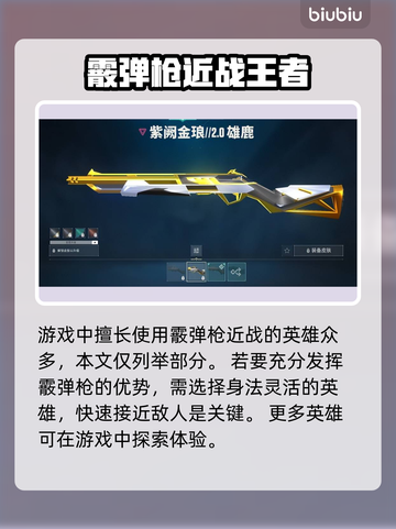 无畏契约最强霰弹枪英雄推荐💥🔥截图6