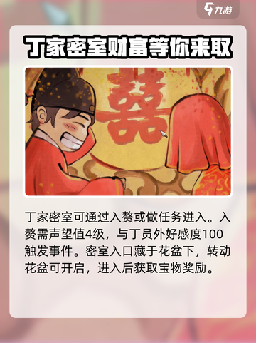 大侠立志传丁家密室怎么进入介绍截图2
