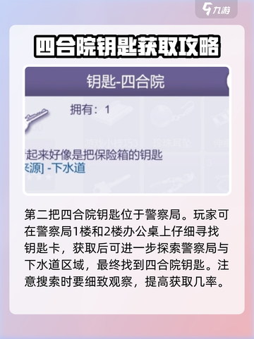 阿瑞斯病毒2💥神秘钥匙位置大揭秘！🔥截图3