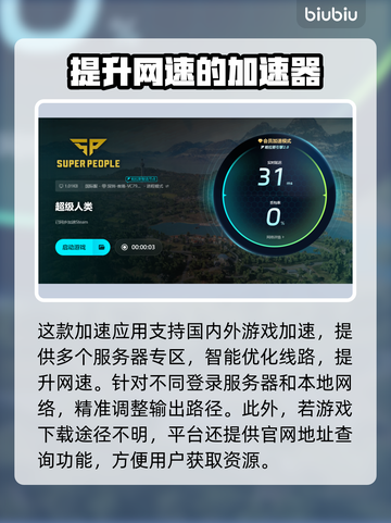 超级人类加速器推荐🔥掉线解决方法🎉截图5