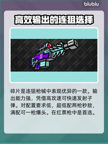 像素枪3d🔥新手必备武器大揭秘！🎉截图3